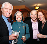 Bob and Verna Prentice with Michael Coleman and Ellen Singer