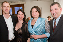Patrick Darken, Nicole Cavaliere, Olga Cavaliere and Harvey Schultz