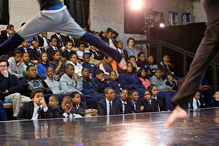 students at Performance Garage